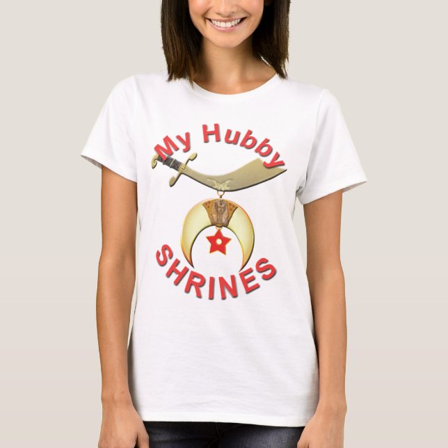 HUBBY-SCHREINE T-Shirt (Vorderseite)