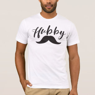 Hubby-T - Shirt (mit Mustache)