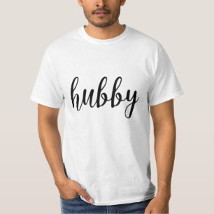 Hubby Wedding Design T-Shirt