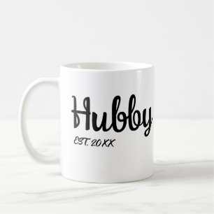 Hubby Wedding-Jubiläum wünscht Ehemann Kaffeetasse