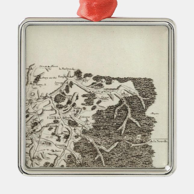 Hubert Ornament Aus Metall (Vorne)