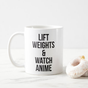 Hubgewicht und Anime - Inspirationsspielraum Tasse
