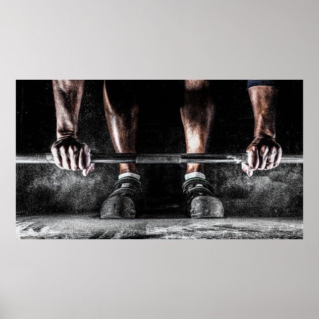 Hubgewichte Poster (Vorne)