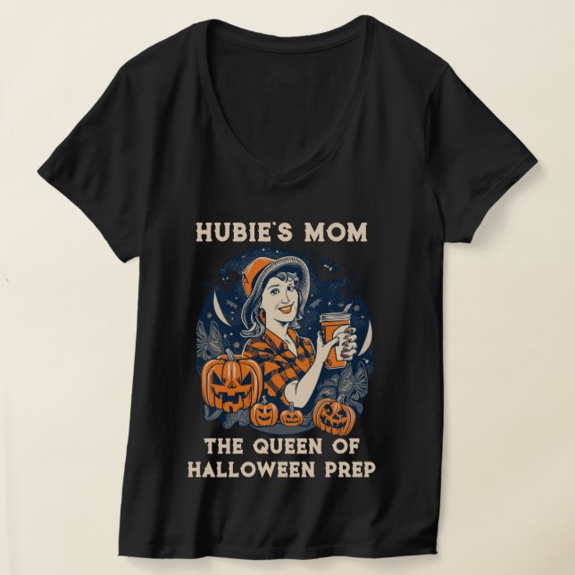 Hubies Mama: Halloween-Royalty T-Shirt (Ablage )