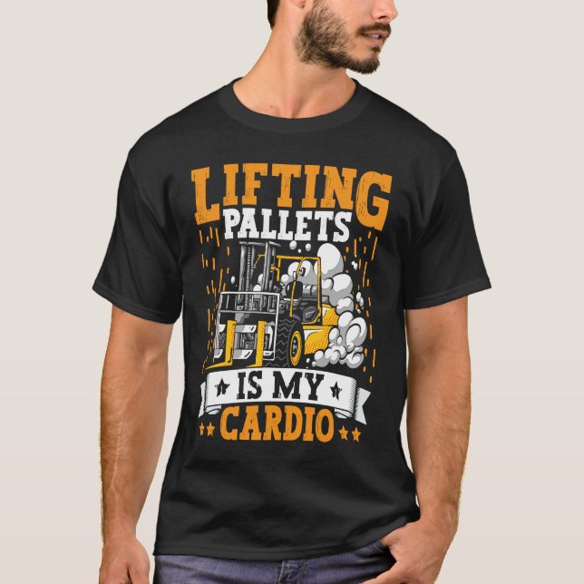 Hubpaletten für Stapler T-Shirt (Vorderseite)
