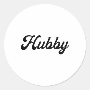 Hubs kurz vor dem Verstehen Runder Aufkleber
