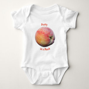 Hübsch als Peach Baby Strampler