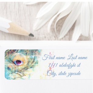 Hübsch als Pfauenrückgabeadresse