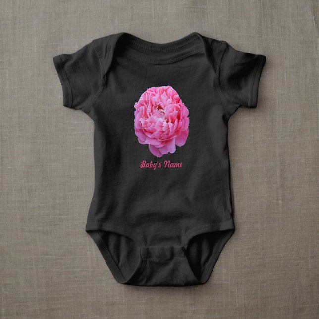 Hübsch als rosa Peony Baby Strampler (Von Creator hochgeladen)