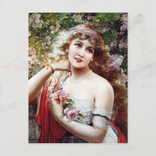 Hübsch als Rose Postkarte