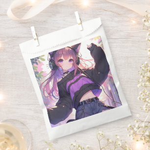Hübsch Anime Girl Birthday Geschenktütchen
