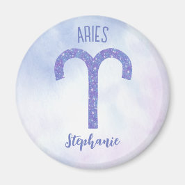 Hübsch Aries Astrologie Signieren Personalisiert L Magnet