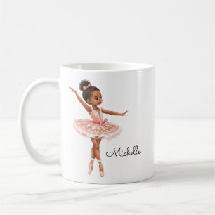 Hübsch Ballerina Girl Custom Kaffeetasse