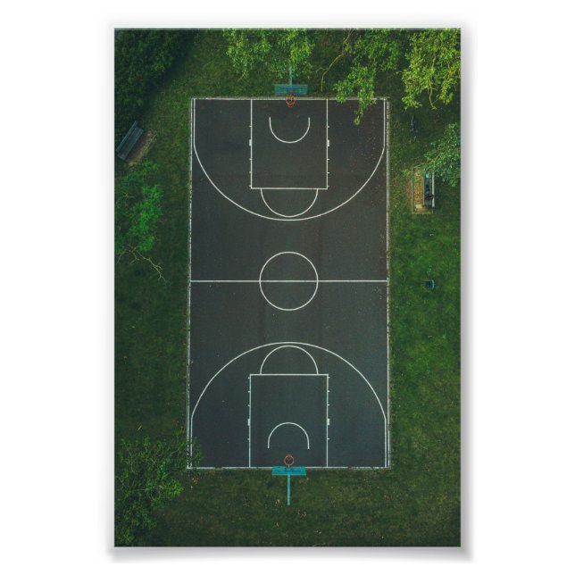 Hübsch Basketball Fotodruck (Vorne)