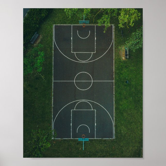 Hübsch Basketball Poster (Vorne)