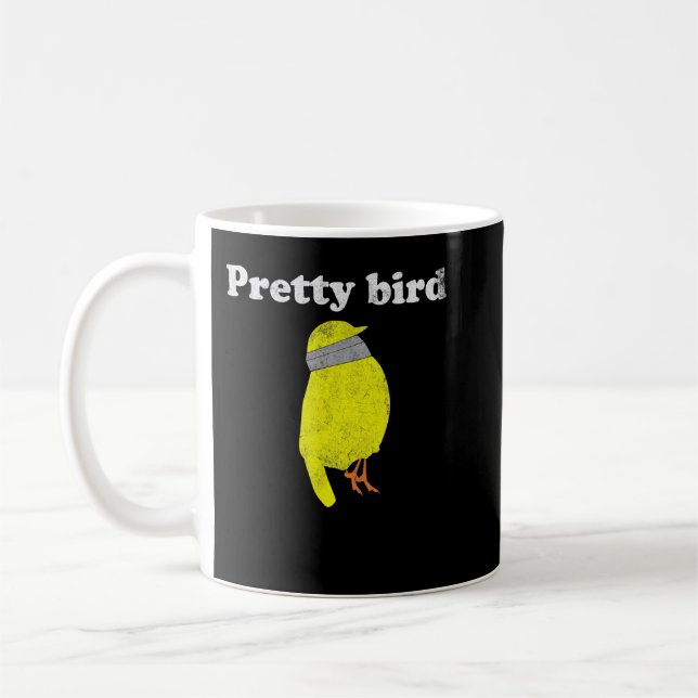 Hübsch Bird niedlich-Dumme Kaffeetasse (Links)