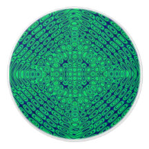 Hübsch Blau und Grün Abstrakt