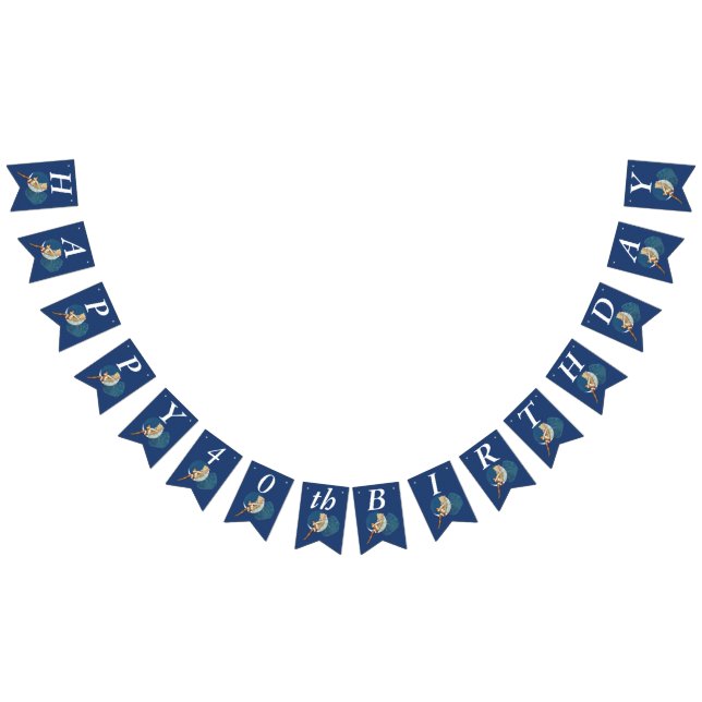 Hübsch Blond Birthday Faion Moon Silk Strumpf Wimpelkette (Alle)