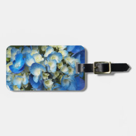 Hübsch Blue Hydrangea Floral Gepäckanhänger