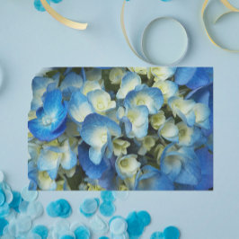 Hübsch Blue Hydrangea Floral Seidenpapier