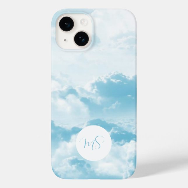 Hübsch Blue Sky Apple Samsung Handy Case (Rückseite)