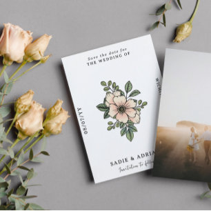 Hübsch Blush Florals Save the Date
