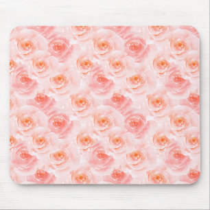Hübsch Blush Pink Rose Mousepad