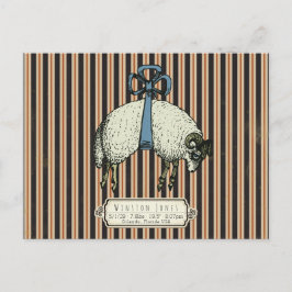 Hübsch Bow Sheep™ Collection - Postkarte