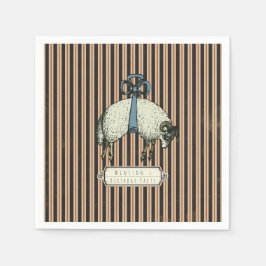 Hübsch Bow Sheep™ Collection - Serviette