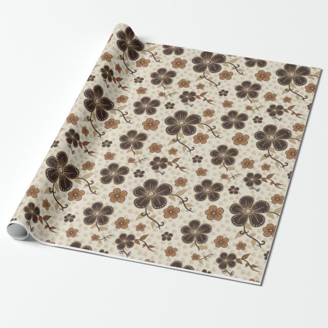 Hübsch Brown Geschenkpapier (Ungerollt)
