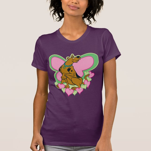Hübsch Butterfly Scooby-Doo T-Shirt (Vorderseite)