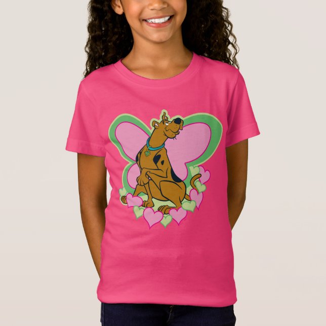 Hübsch Butterfly Scooby-Doo T-Shirt (Vorderseite)