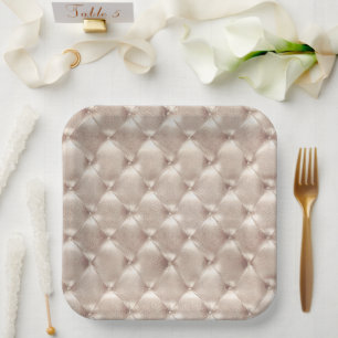 Hübsch Champagne Glam Brautparty Hochzeit Pappteller