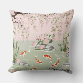 Hübsch Cherry Blossom Blumenarm Kissen