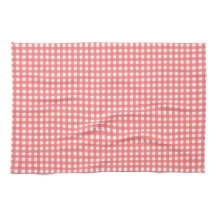 Hübsch Coral Classy Gingham Pattern