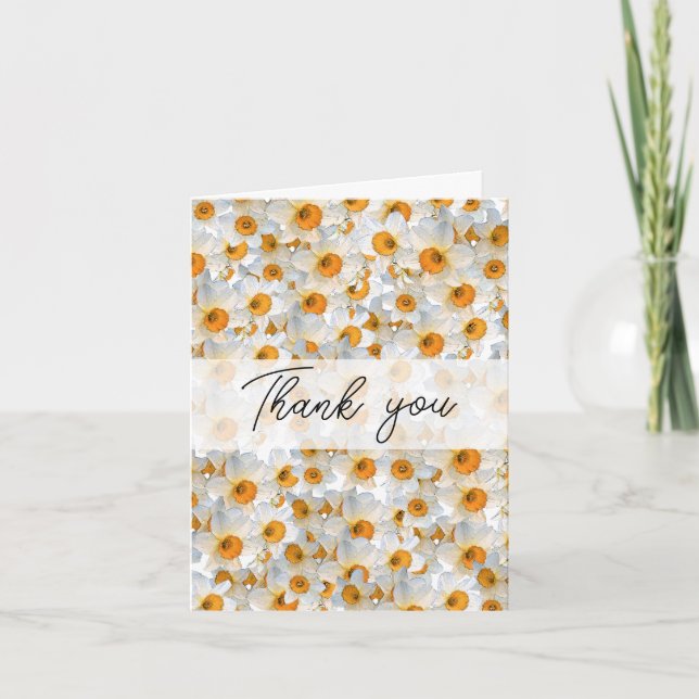 Hübsch Daffodil Vielen Dank (Vorderseite)