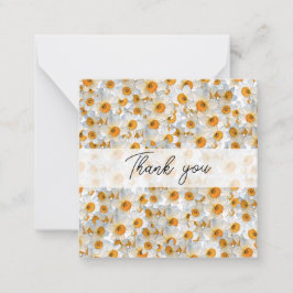 Hübsch Daffodil Vielen Dank Mitteilungskarte