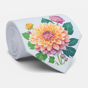 Hübsch Dahlia Krawatte