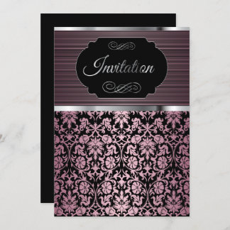 Hübsch Damask Party | Einladung