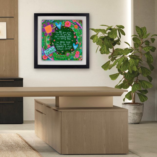 Hübsch Dankeschön LehrerInspirivity Poster (Von Creator hochgeladen)