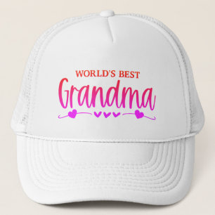 Hübsch! Das beste Grandma der Welt Truckerkappe