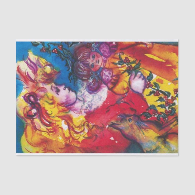 HÜBSCH DOLL SEIDENPAPIER (Vorderseite)