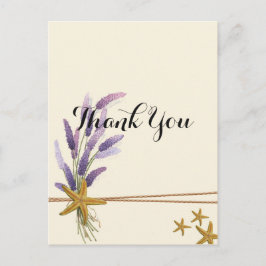 hübsch Einfache Seesterne Vielen Dank Postkarte