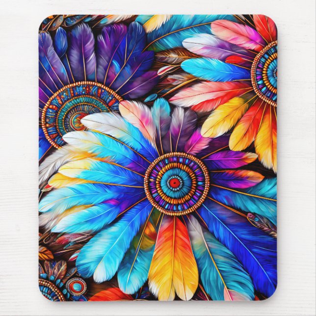 Hübsch Feathers Mousepad (Vorne)
