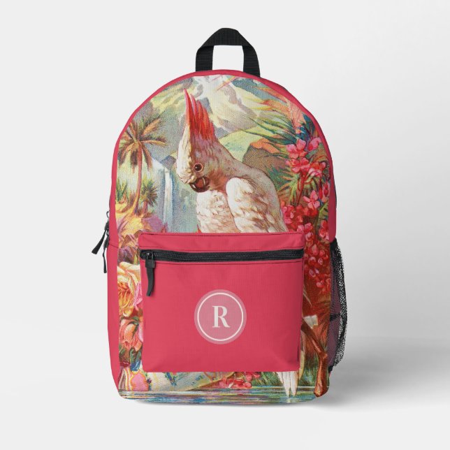 Hübsch Florida Water Murray und Lanman Bird Art Bedruckter Rucksack (Vorderseite)
