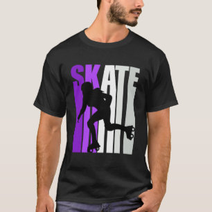 Hübsch Forever Roller Skaten Fan Inline Skater T-Shirt