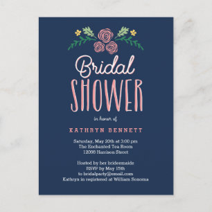 Hübsch Garden Bridal Dusche Einladung Postkarte