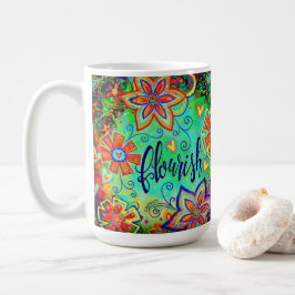 Hübsch Geblüht floral Inspiration Girl Kaffeetasse