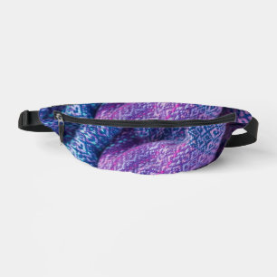 Hübsch geknetete Mischung Lila und blau Bauchtasche