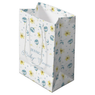 Hübsch-gelbe Blütendusche Mittlere Geschenktüte